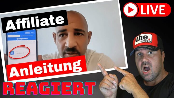 Als Anfänger 1000 Euro auf Digistore24 verdienen (Digistore24 2022 Affiliate Anleitung) [Reaction]