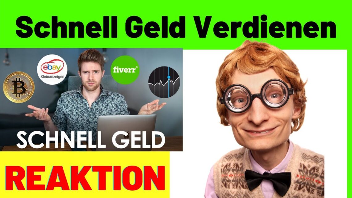 Der schnellste Weg Online Geld zu verdienen [Reaction] Tomary