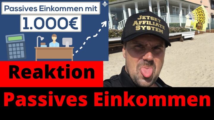 3 Wege mit 1.000€ erstes passives Einkommen aufzubauen 😱 [Michael Reagiert auf]