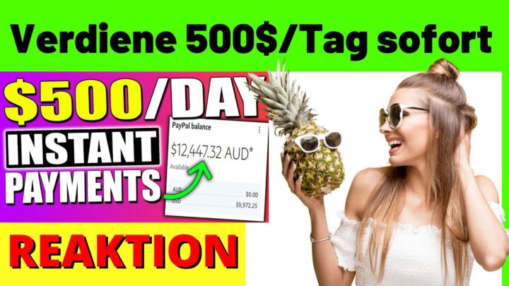 Verdiene 500$/Tag sofort ✅ Passives Einkommen Herunterladen von Dateien  [Michael Reagiertauf]