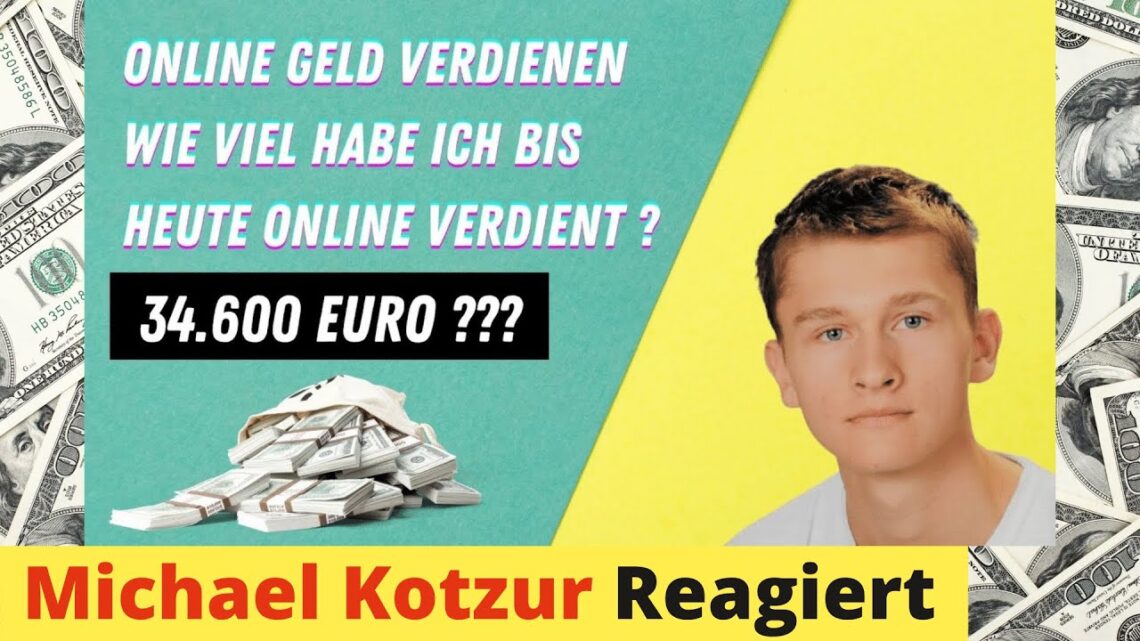 Meine Einnahmen über das Internet - Online Geld verdienen - Road to 1k [Reaction]