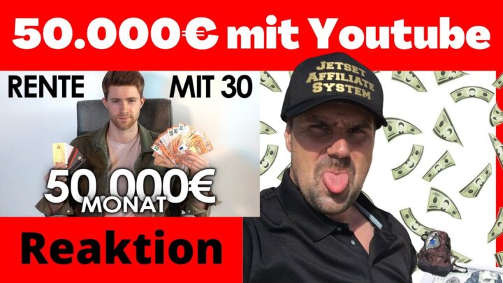 50.000€ im Monat mit Youtube | Rente mit 30? [Michael Reagiertauf] Ist das Frugalismus?