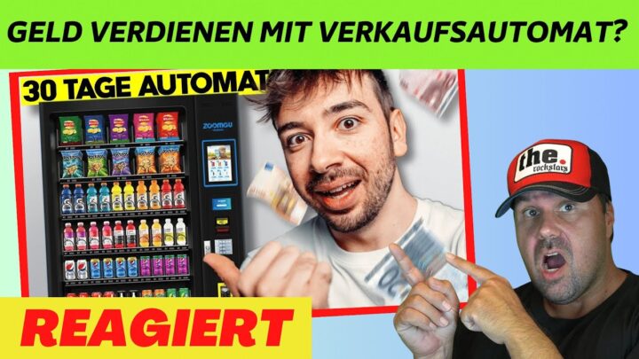 Geld verdienen mit Verkaufsautomat? 30 Tage Selbstexperiment | Michael reagiert