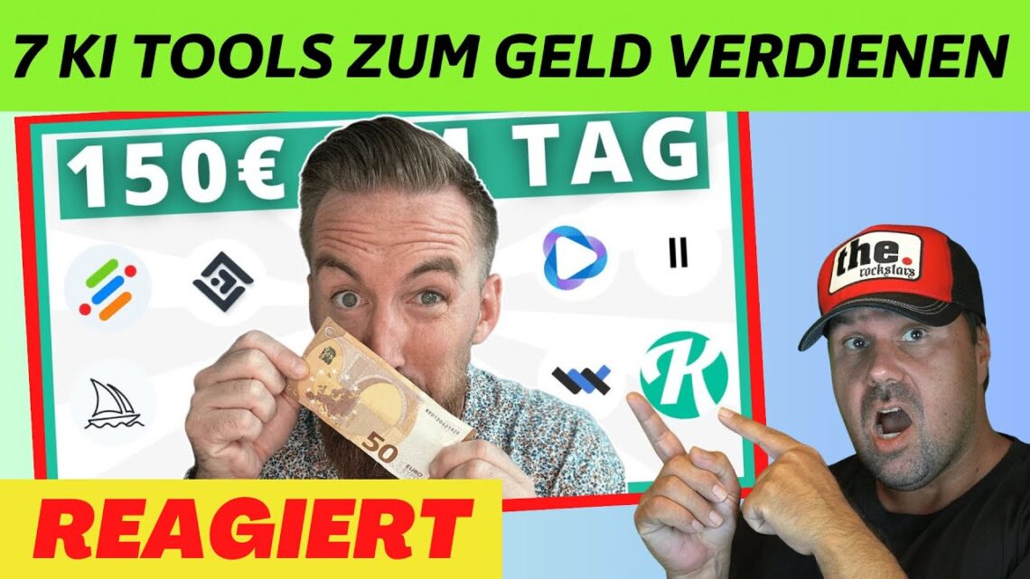 7 KI TOOLS, mit denen du WIRKLICH Geld verdienen kannst! | Michael reagiert