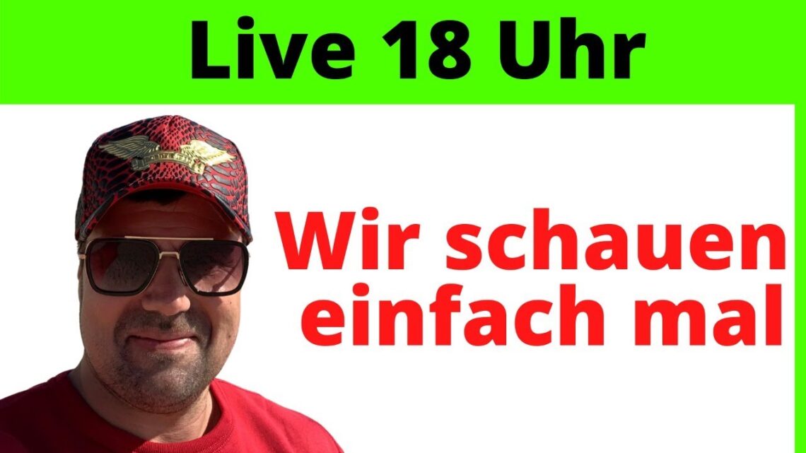 Mein erstes Live! Wir schauen uns zusammen ein Video an!