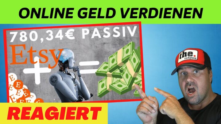 Mit Künstlicher Intelligenz und Etsy zusammen online Geld verdienen? So geht´s! | Michael reagiert