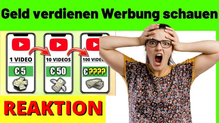 Online Geld verdienen durch Werbung schauen: $1000 EINFACH nebenbei verdienen [Michael Reagiertauf]