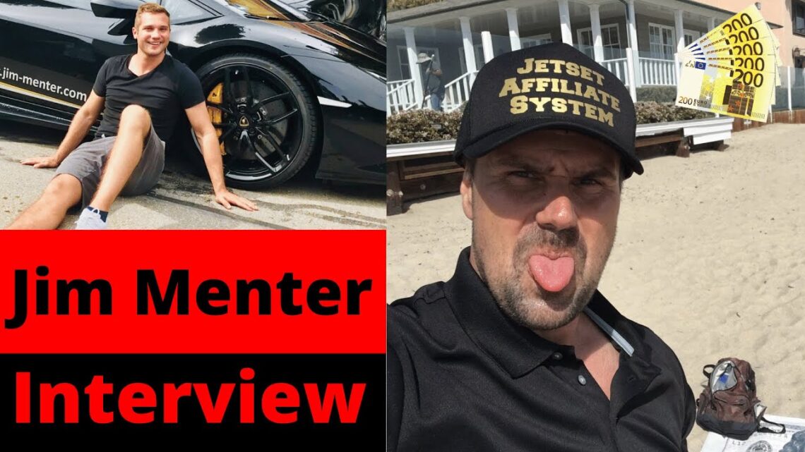 Jim Menter ✅ Mein Gast heute Jim Menter der GOLDENEN LAMBORGHINI fahrender Network Marketing Gott 😍