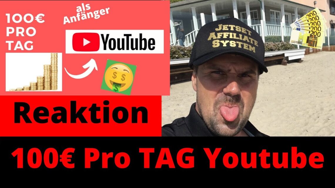 100 € Pro TAG mit Youtube verdienen ohne eigene Videos zu drehen 😱VORSICHT 🤦‍♂️ Michael REAGIERT