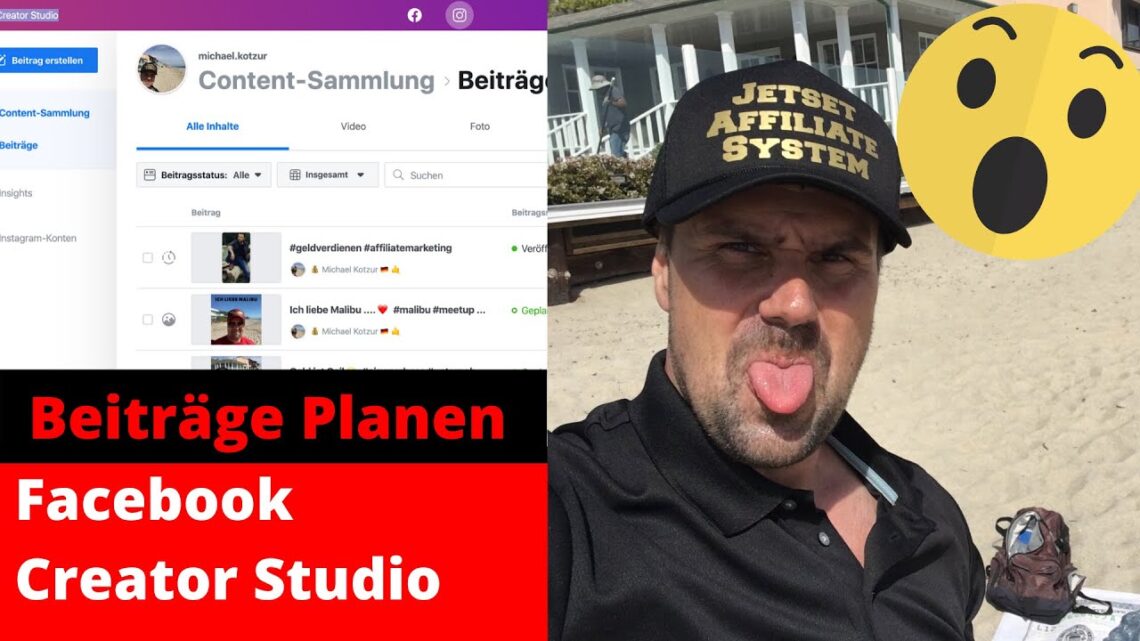 ⏰ Facebook Posts planen mit Facebook Creator Studio ⏰Automatisch posten KOSTENLOS OHNE APP  ✅