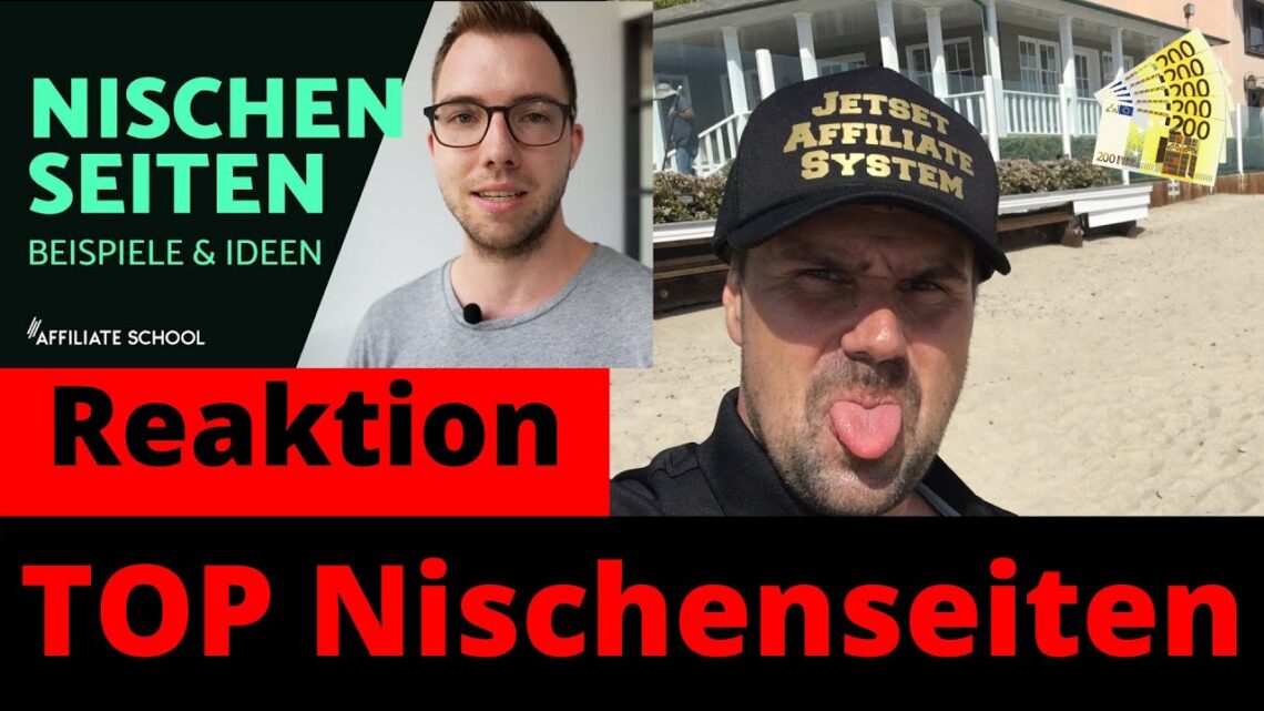 Geld verdienen mit Nischenseiten + Nischenseiten Beispiele & Ideen [ [Michael Reagiert auf]