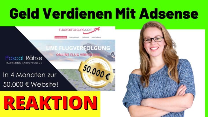 In 4 Monaten zur 50.000€ Website! Flugverfolgung knackt die 100€ am Tag! [Michael Reagiertauf]